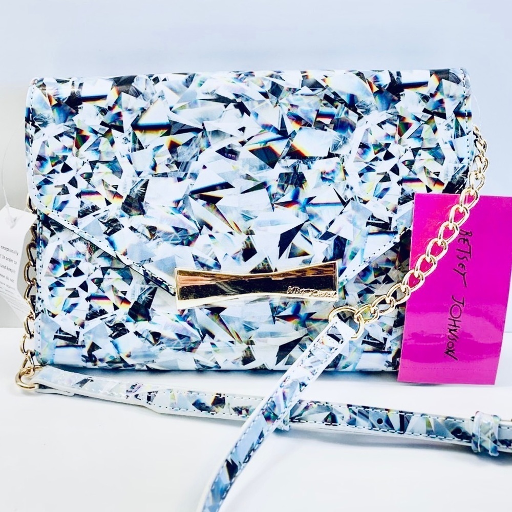 Betsey Johnson Prism wallet crossbody!!!